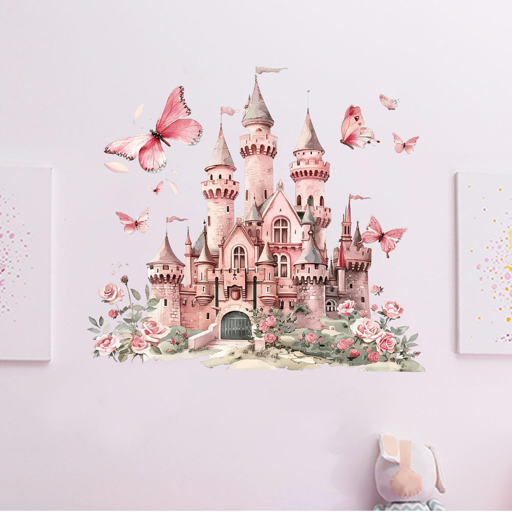 MagiMural girls-bedroom-wall-art offers dreamy watercolor vibes for a cozy, personal space.