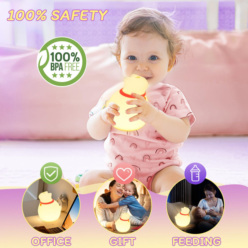 MAGOHMT Cat Night Light is compact and fits easily in backpacks for travel.