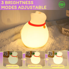 MAGOHMT Cat Night Light in nursery delivers a soft, safe silicone glow.
