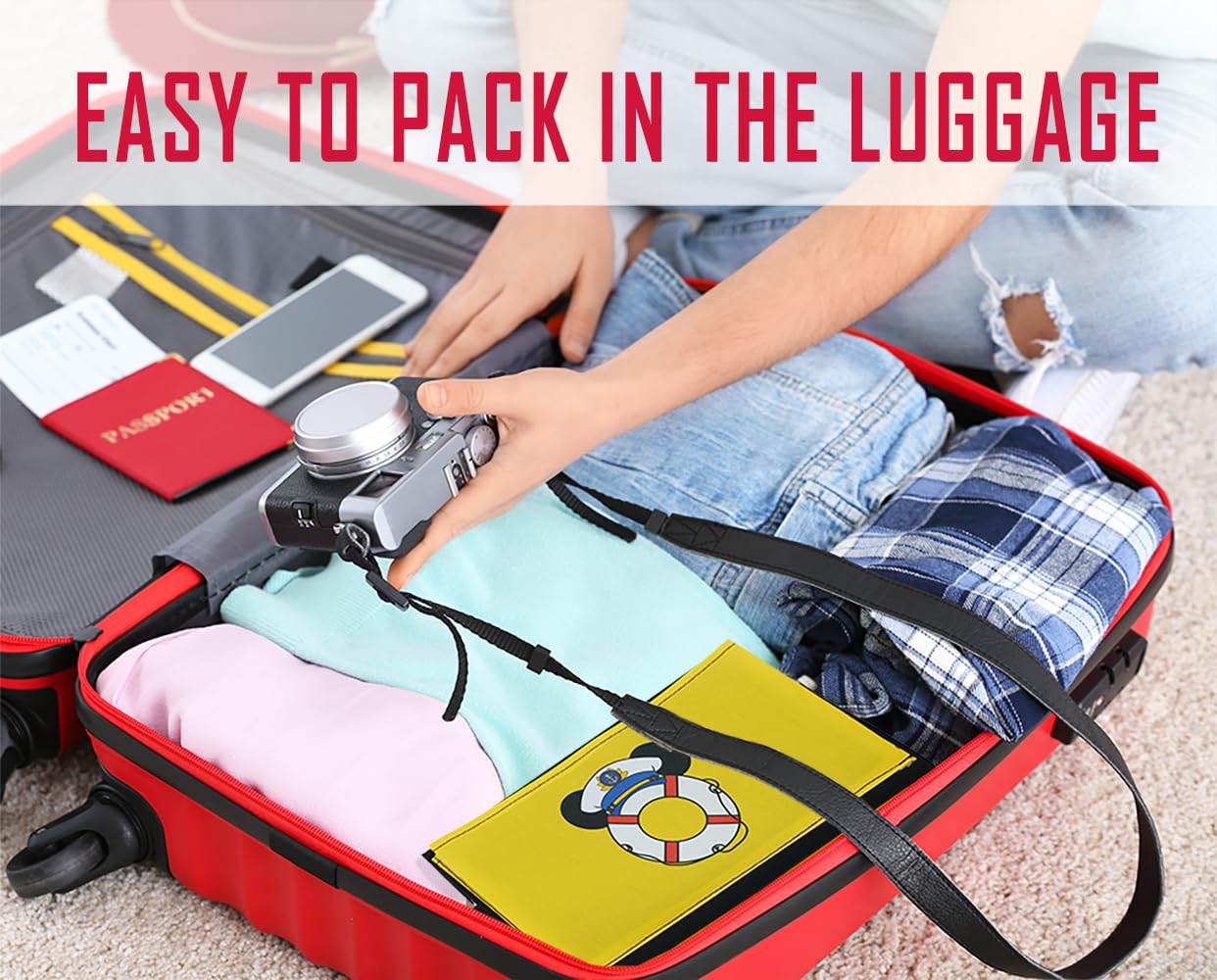 Magopera DCL door hanger folded size fits luggage easily
