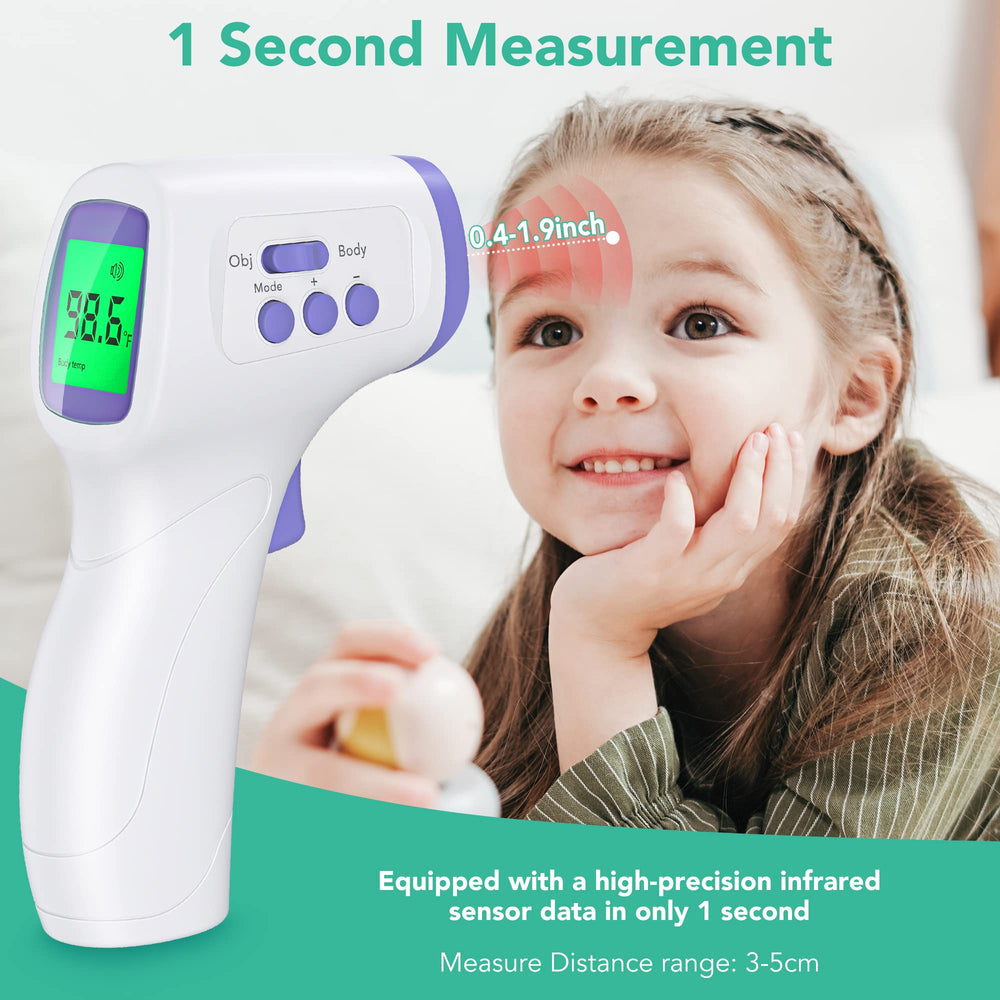 maguja multifunction mode covers forehead, room, objects, and liquids temperatures