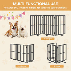 MAHANCRIS dog gate doorways use preventing escapes while keeping entry simple.