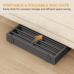 MAHANCRIS dog gate stairs-use keeps small pets contained while you move