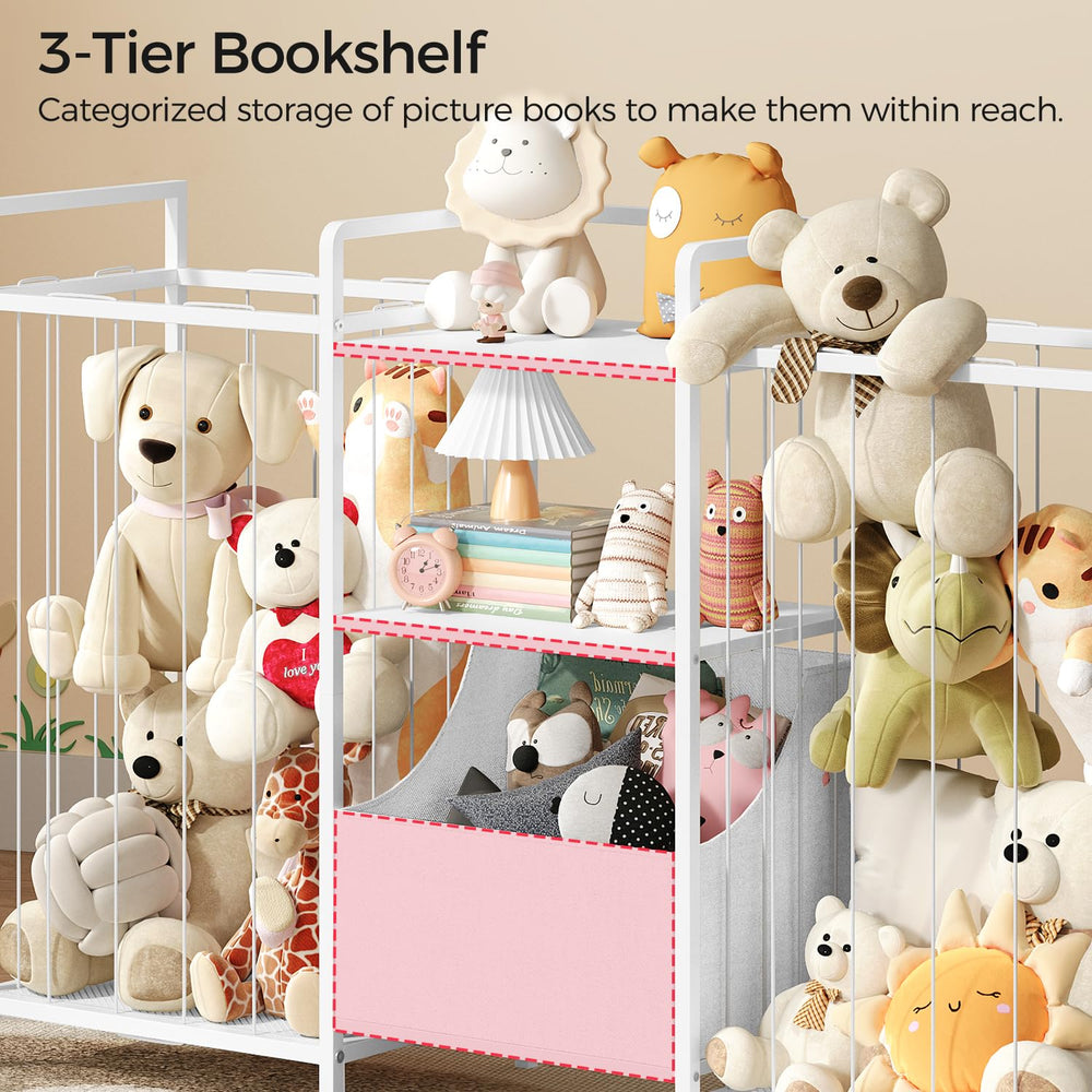 MAHANCRIS kids room organization unit supports clutter-free spaces.
