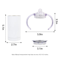 MAIKESUB sippy cup lid shows splash-proof design for mess-free sipping.