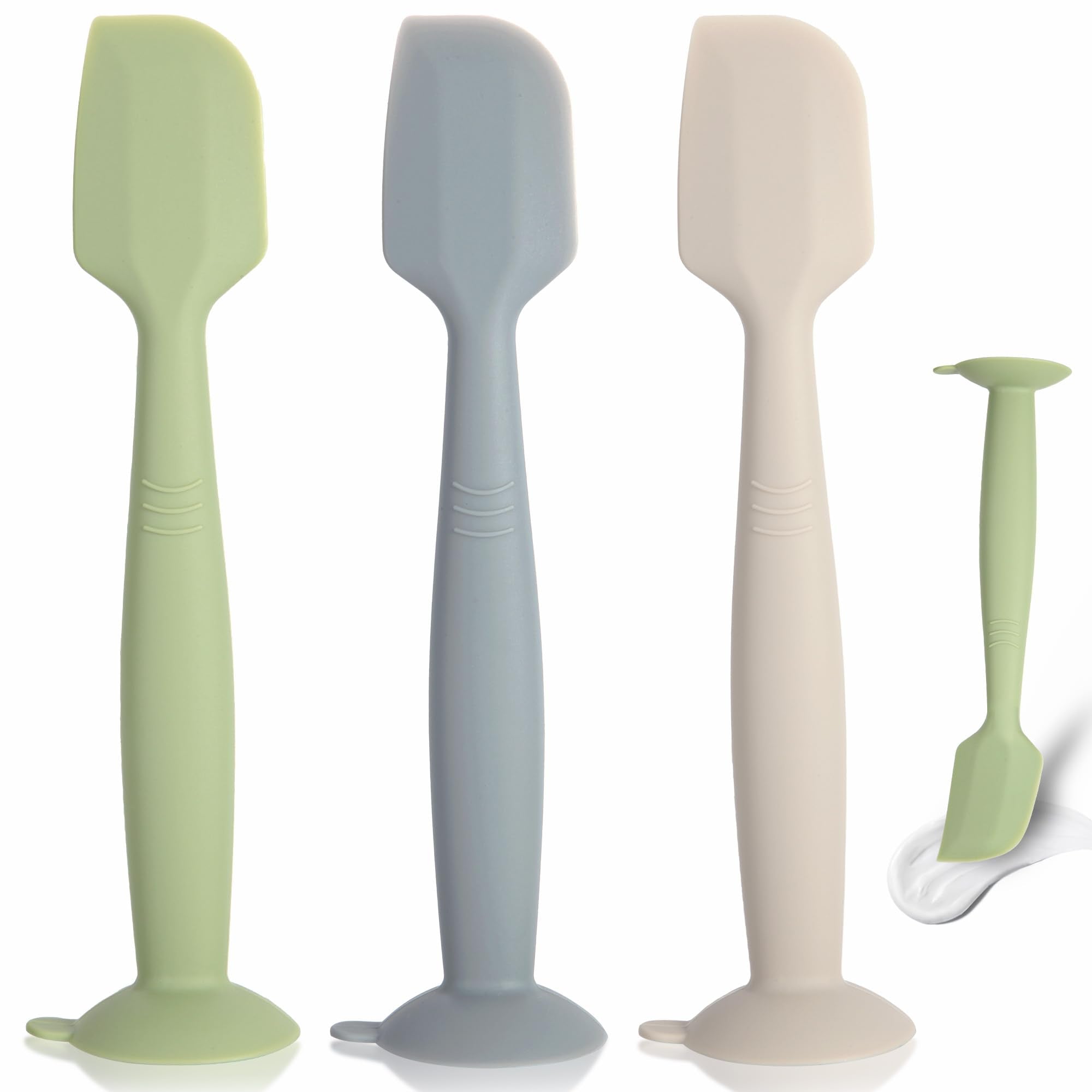MAIKKB diaper cream spatula with suction base for mess-free, quick-access diaper care.