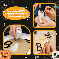 Mailamcraft Gift-ready footprint board — premium packaging, perfect for baby showers.