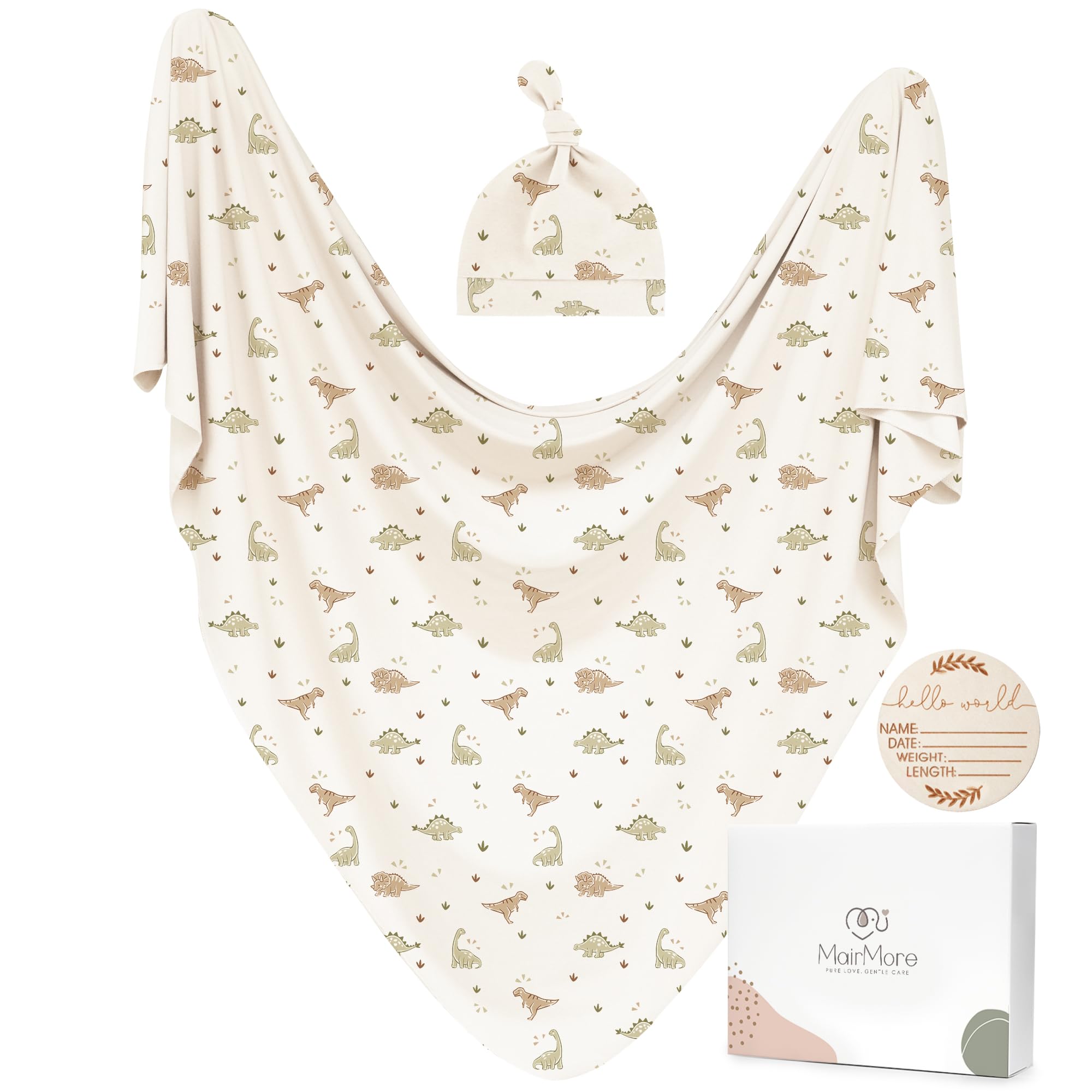 MairMore swaddle with soft fabric for gentle newborn comfort