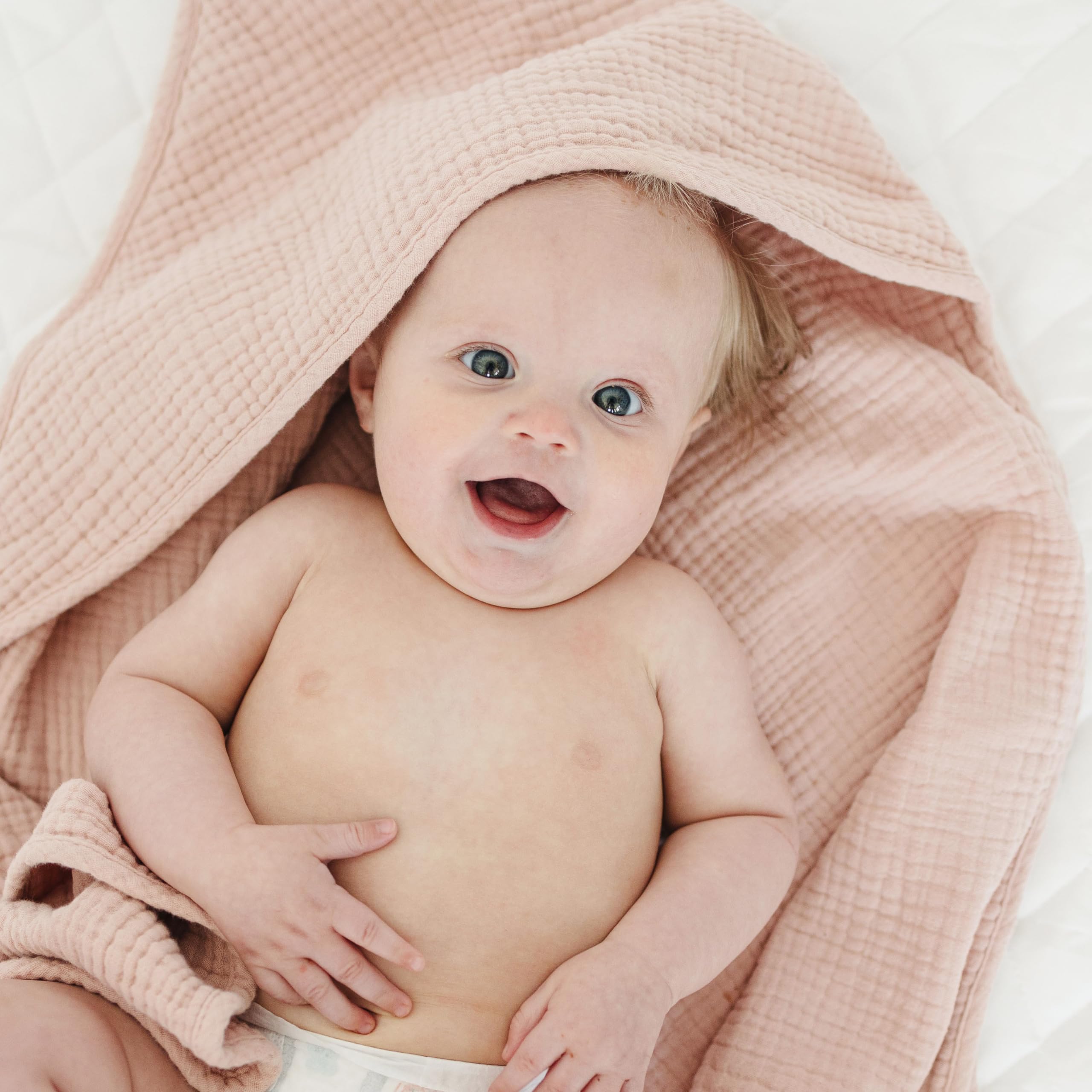 MairMore baby towel travel-ready for quick drying on outings.