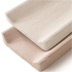 MairMore changing pad cover in soft muslin cotton for gentle diaper changes