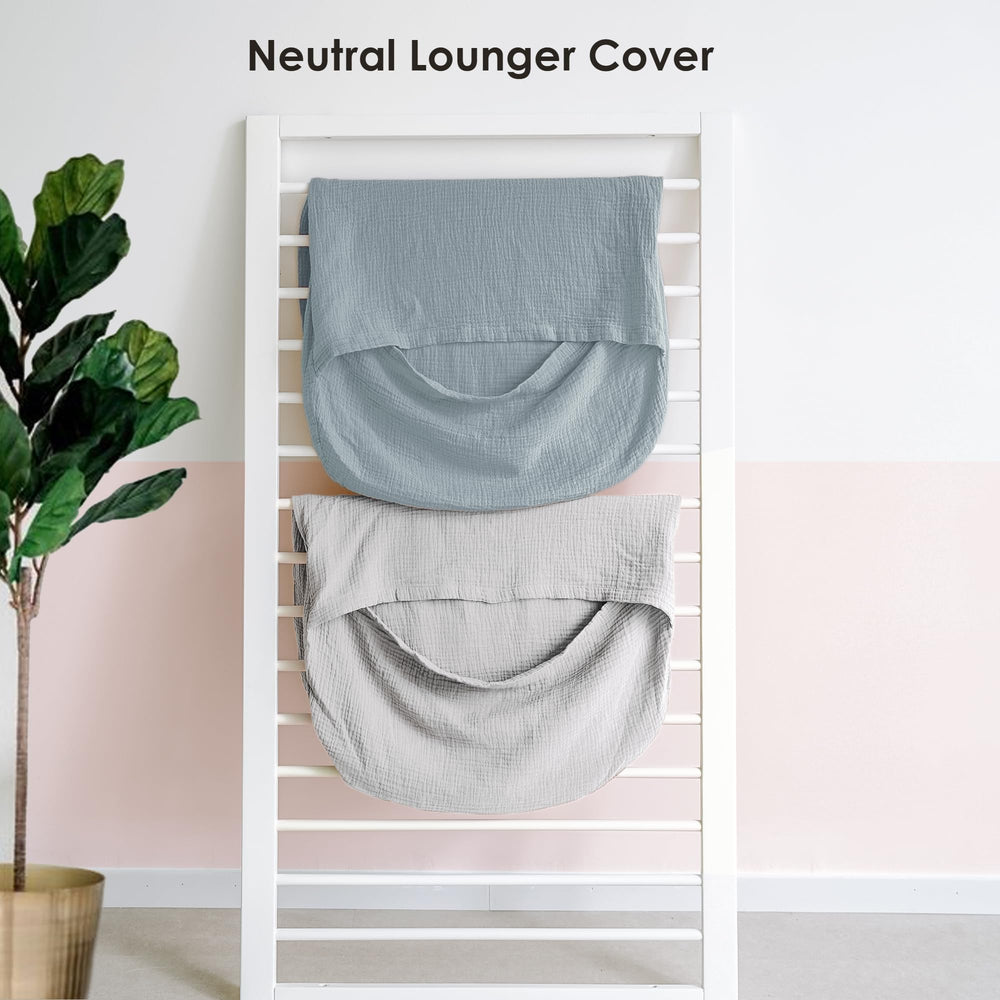MairMore muslin baby cover nursery-decor adds calm neutral tones to any room.