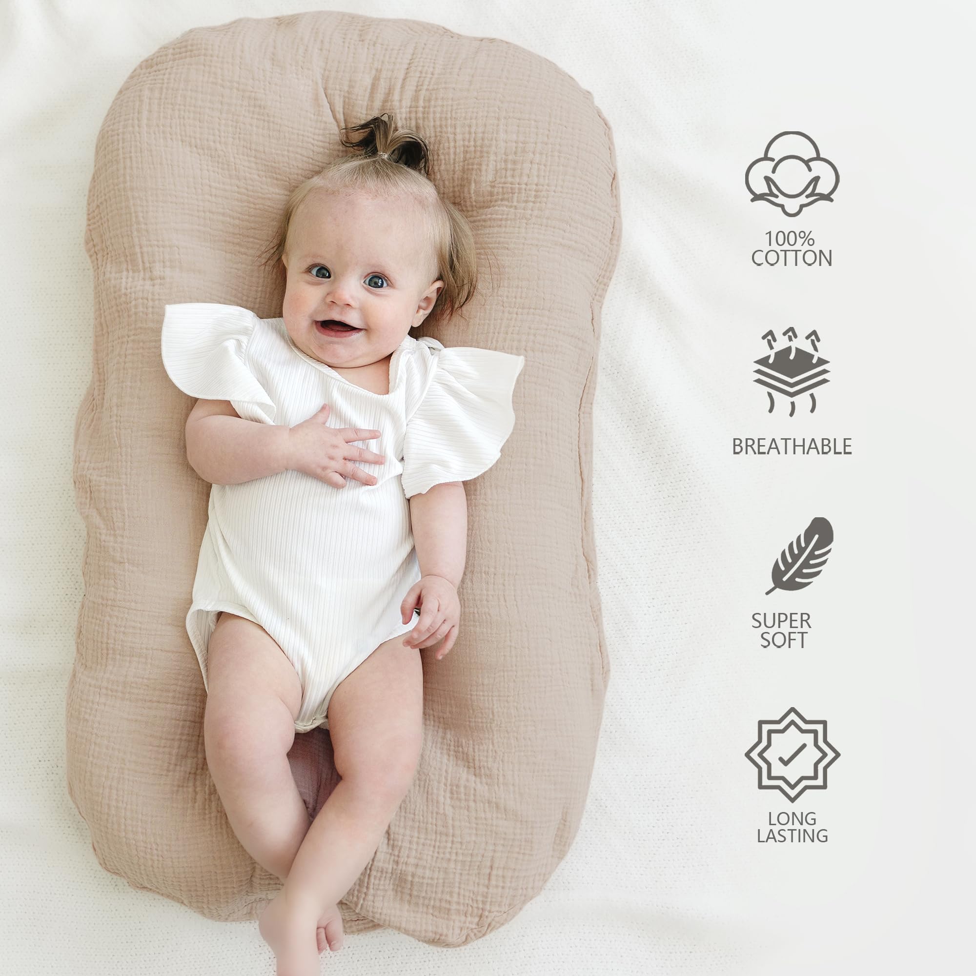 MairMore 2-pack muslin covers for easy rotation.