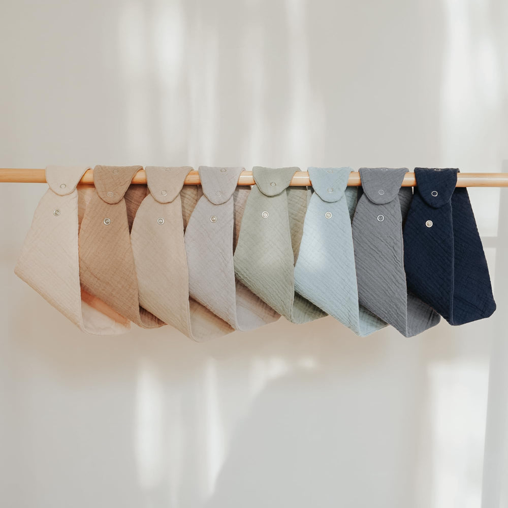 MairMore bibs offer breathable soft fabric for baby teething comfort.