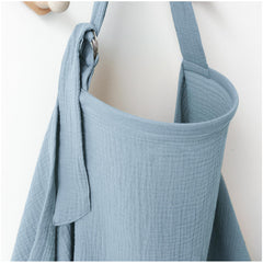 MairMore muslin nursing cover arch neckline for breathable privacy during feeds.