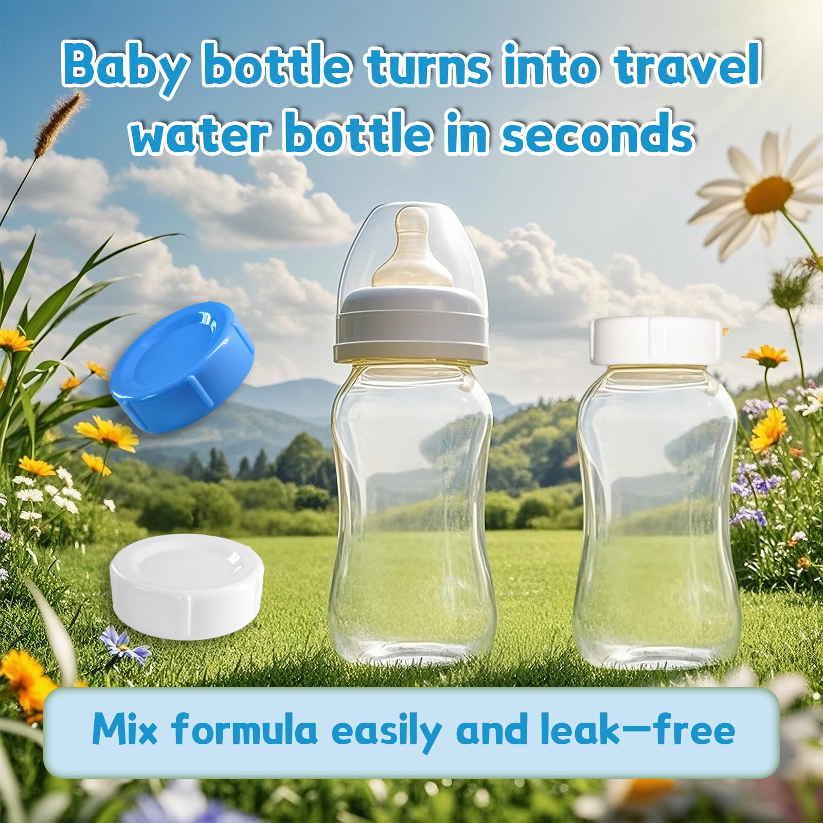 MaiTianna microwave-safe sterilizer-ready cap supports busy hygiene routines.
