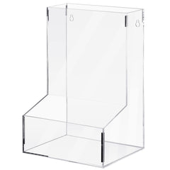 Maitys acrylic toy dispenser wall-mounted front view for quick toy access.