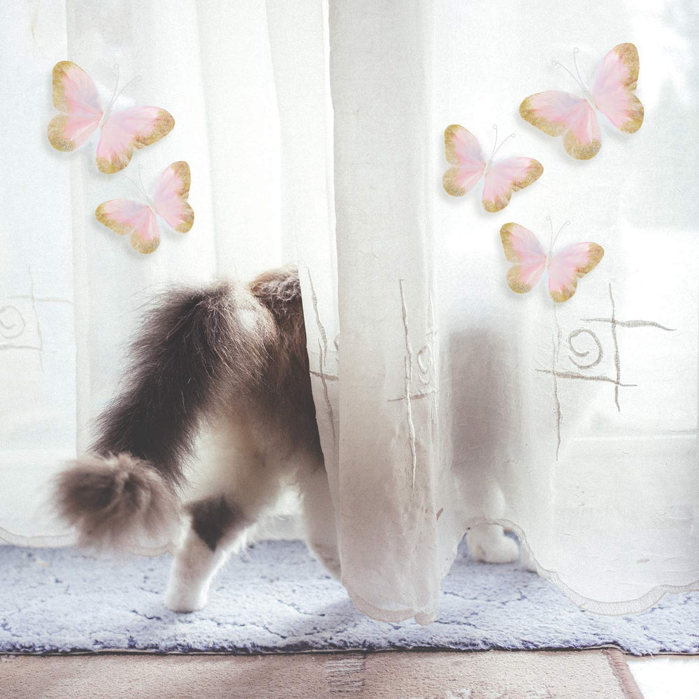 Maitys feather-wings butterfly decals ideal for photo backgrounds and events.