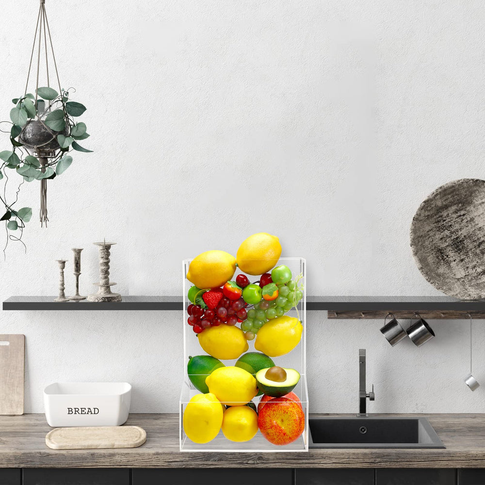 Maitys snack and small item dispenser makes snacks easy to grab.