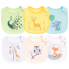 Maiwa baby bibs with layer design show comfort and protection during meals