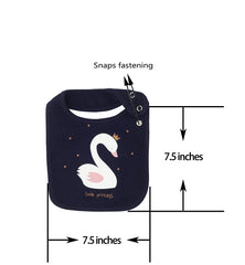 Maiwa baby bibs ideal for teething and drool at snack time.