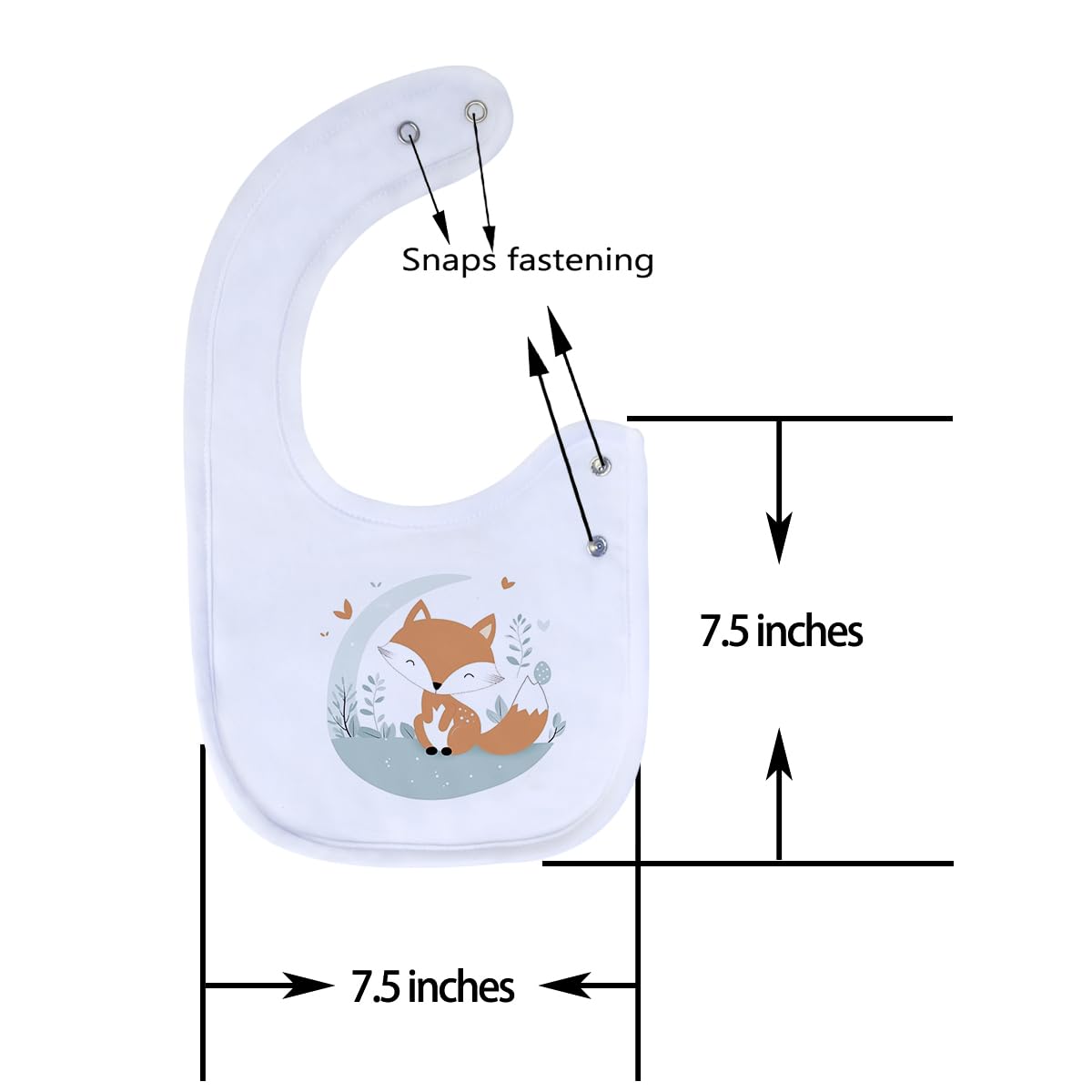 Maiwa bibs highlight waterproof middle layer for drool control