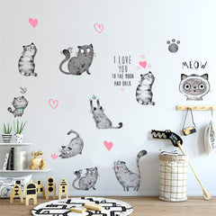 MAIYU eco-friendly PVC wall decal, removable and durable for easy updates.