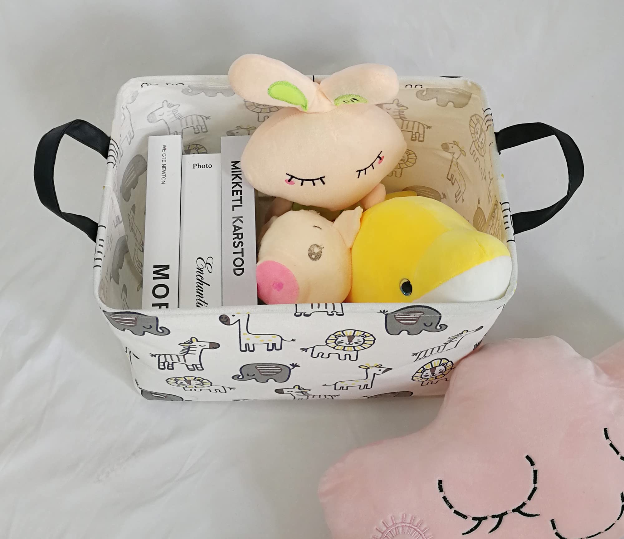 MAIZMZ Baby Gift Storage Basket toy organizer in a cozy nursery.