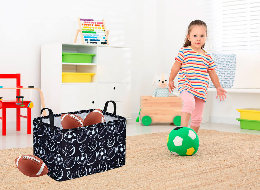 MAIZMZ Kids Hamper side view demonstrates spacious interior for laundry