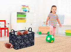 MAIZMZ Kids Hamper side view demonstrates spacious interior for laundry
