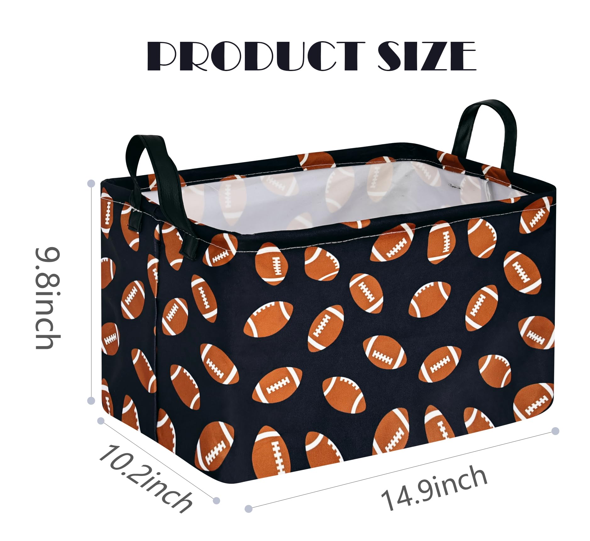 MAIZMZ Kids Hamper canvas material closeup highlights durable linen and waterproof coating.