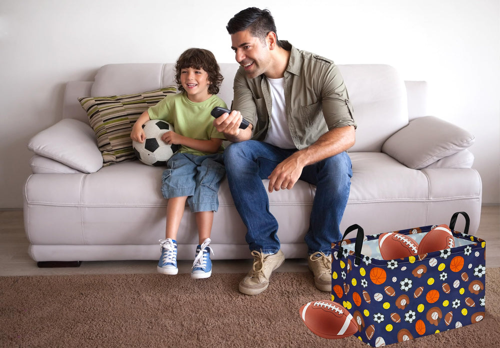 MAIZMZ Kids Hamper in a kid's room for tidy storage