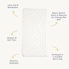 Makemake Organics Dotty elastic bands securing diapers and creams neatly