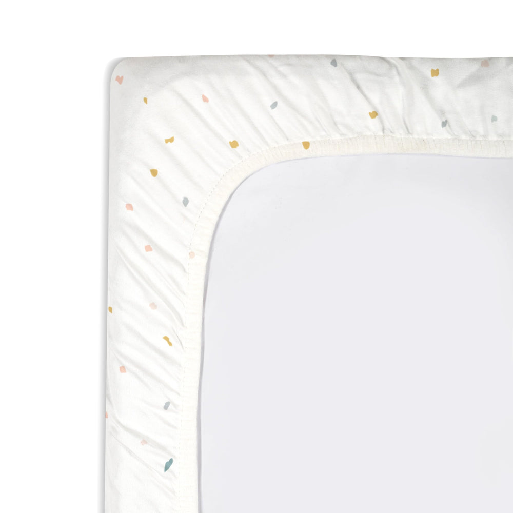 Makemake Organics Dotty large clutch design functioning as portable changing mat and organizer