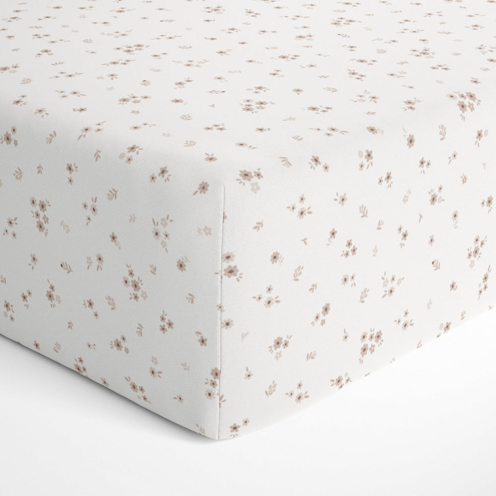 Makemake Organics Bloom care-ready fabric that keeps shape after washing.