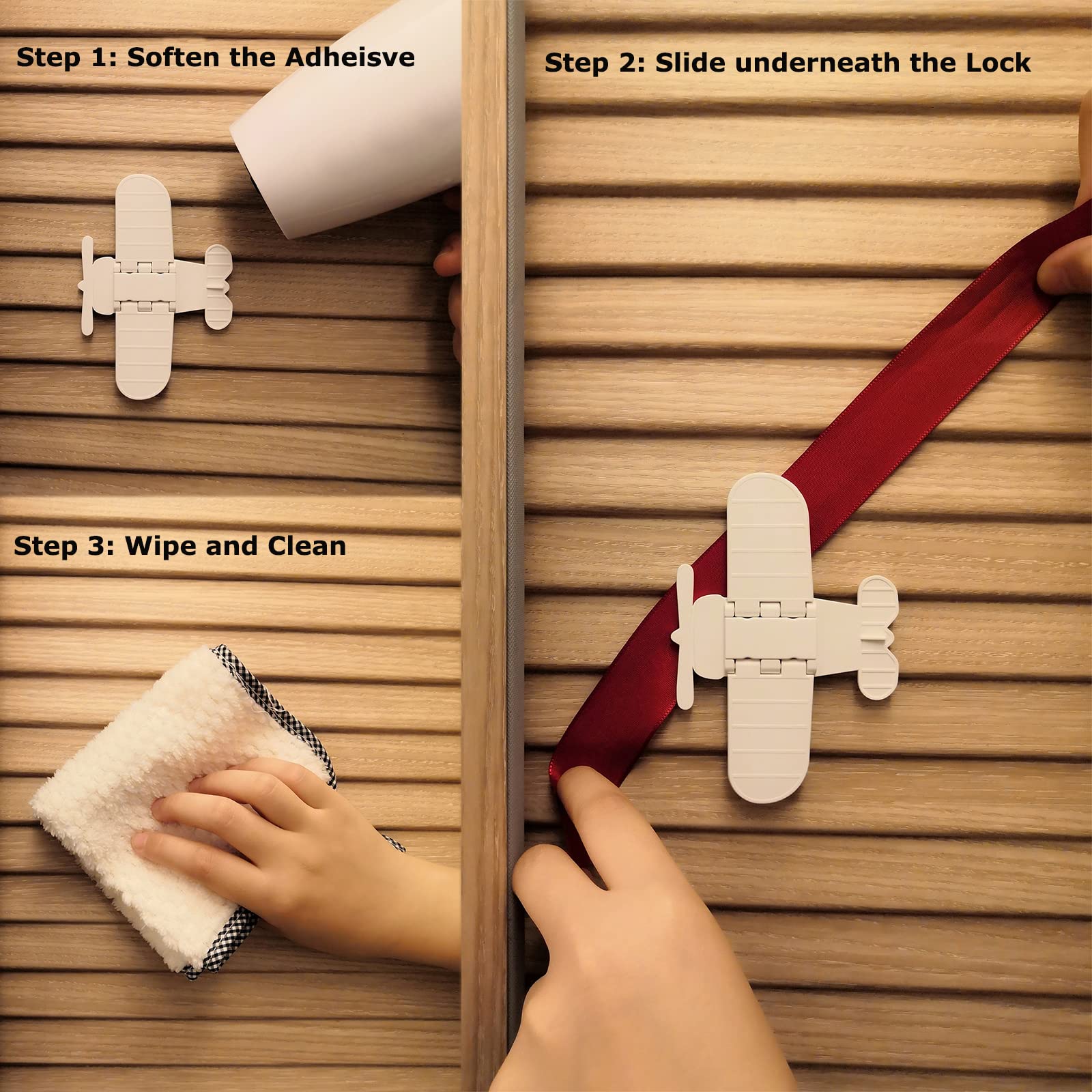 Makibi sliding-door-lock on glass door keeps curious kids safe.