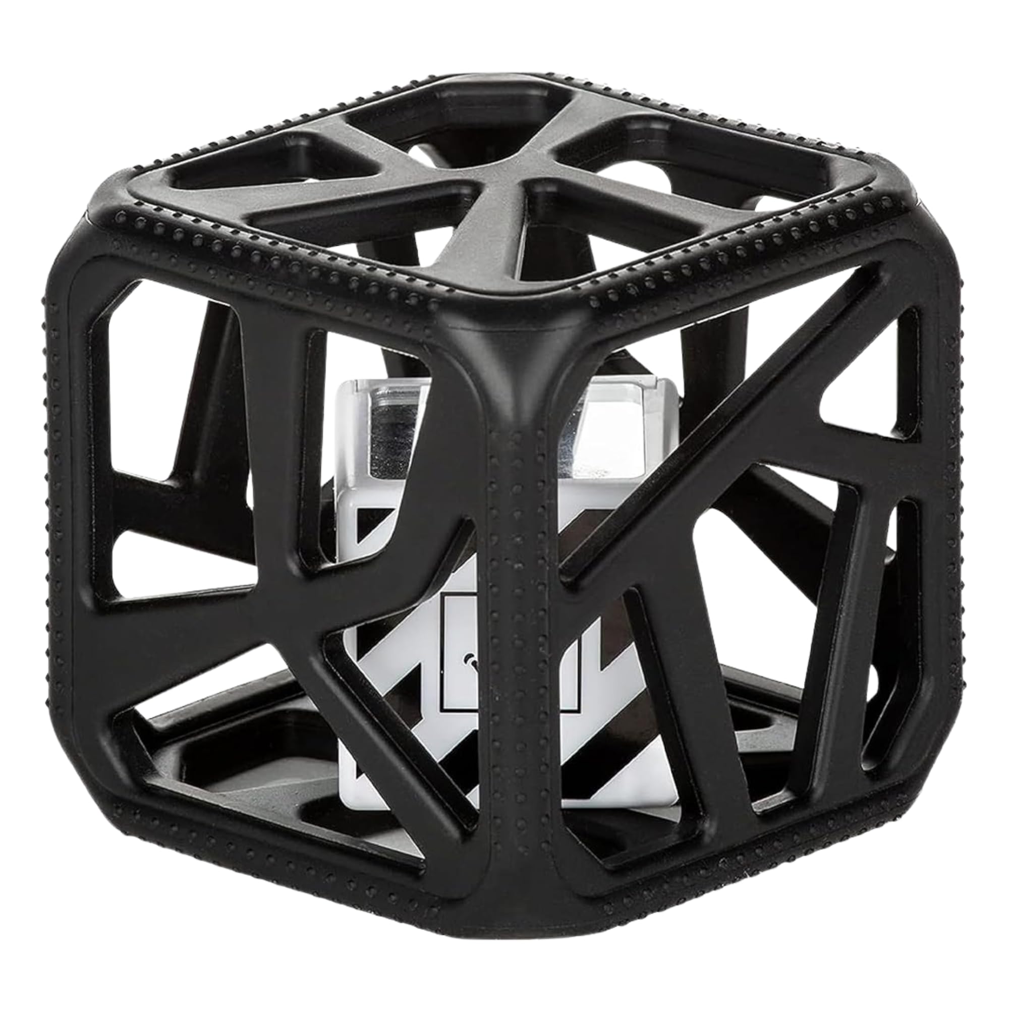 Malarkey Kids Chew Cube Black close-up textures for teething