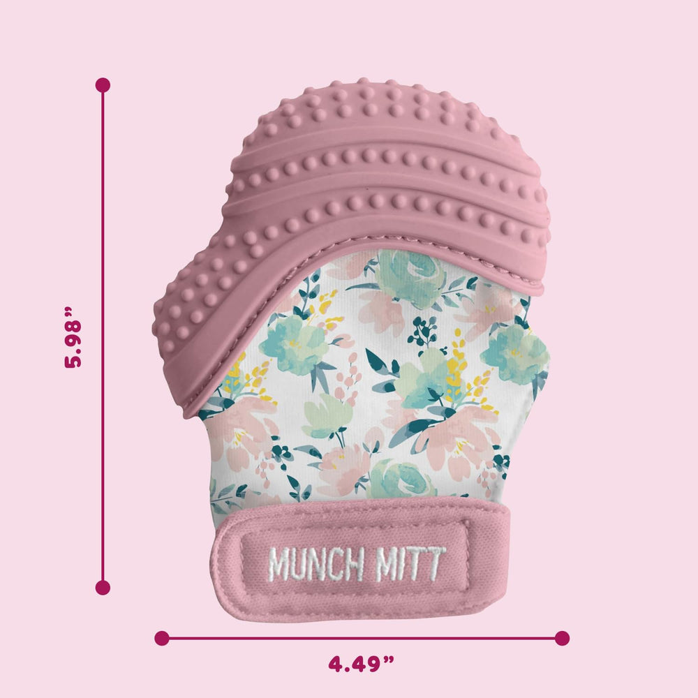 Malarkey Kids Munch Mitt textured surface for tender gum relief during teething