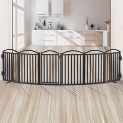 Malier 32 inch height dog gate suitable for indoor outdoor use