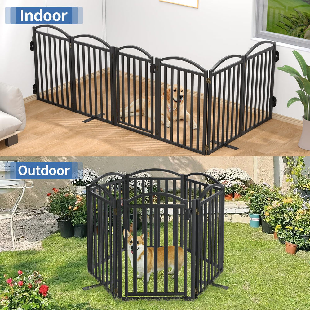 Malier dual lock system on dog gate for secure, easy operation