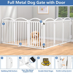 Malier metal gate frame closeup emphasizes durable, rust-resistant construction.