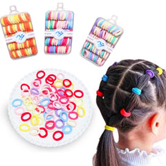 MALIHUB hair ties color palette highlights bright color options.