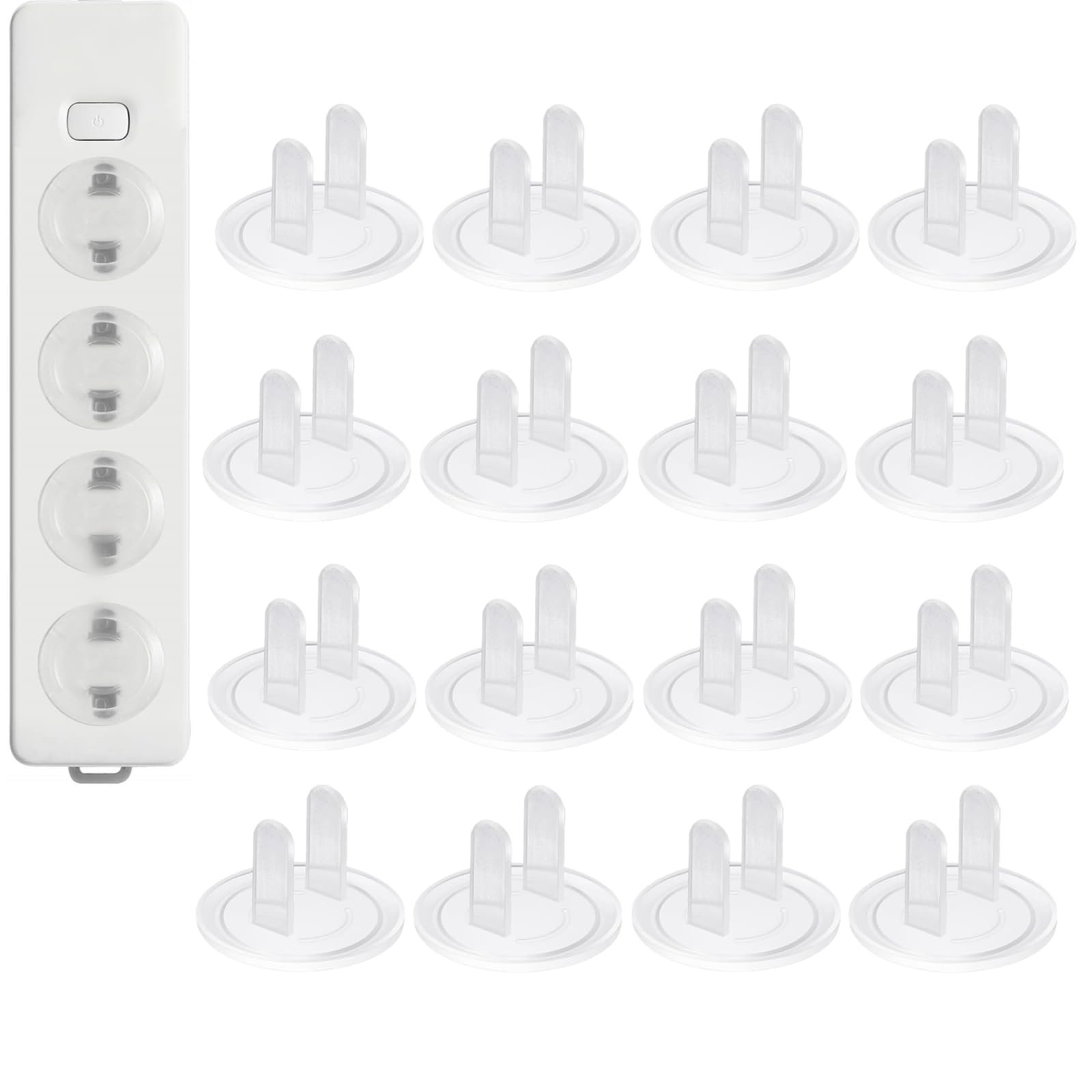 Malijnxin outlet covers in clear design fit US outlets securely for safer use