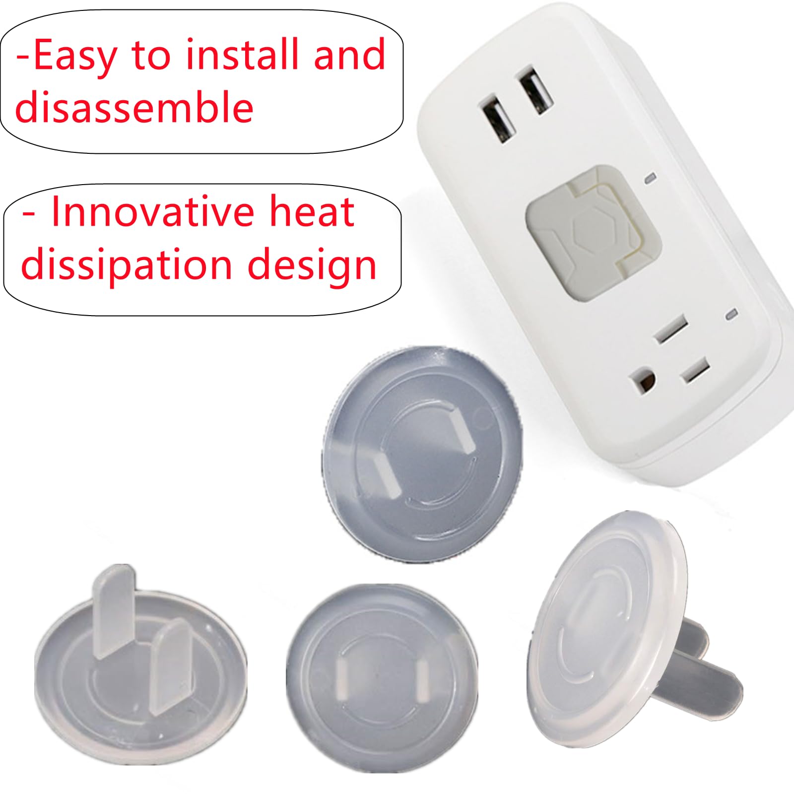 Malijnxin outlet covers color options blend with decor while adding safety