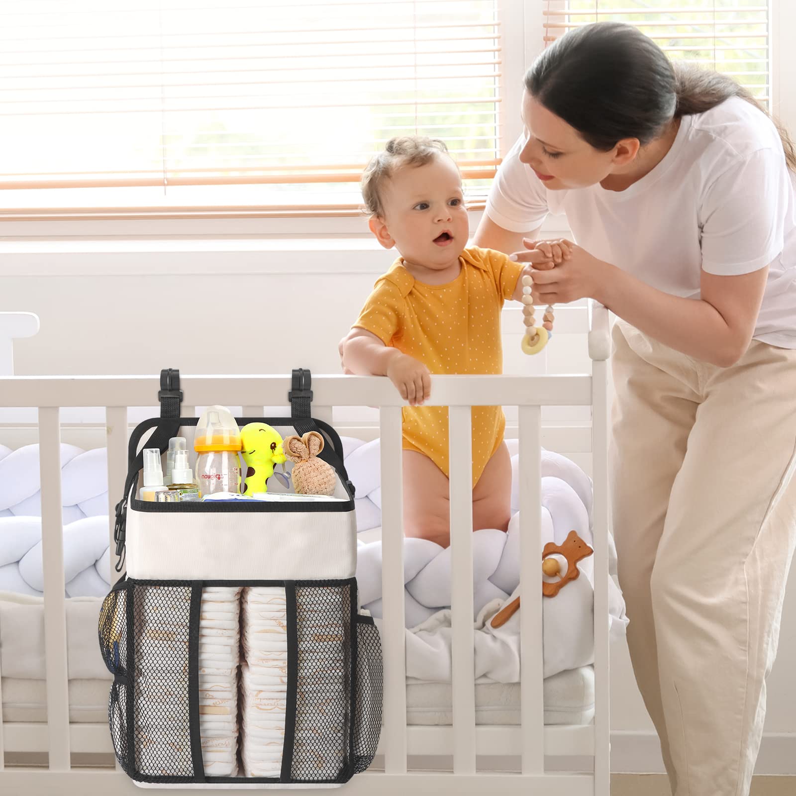 Maliton baby gift-ready diaper organizer suits newborn registries