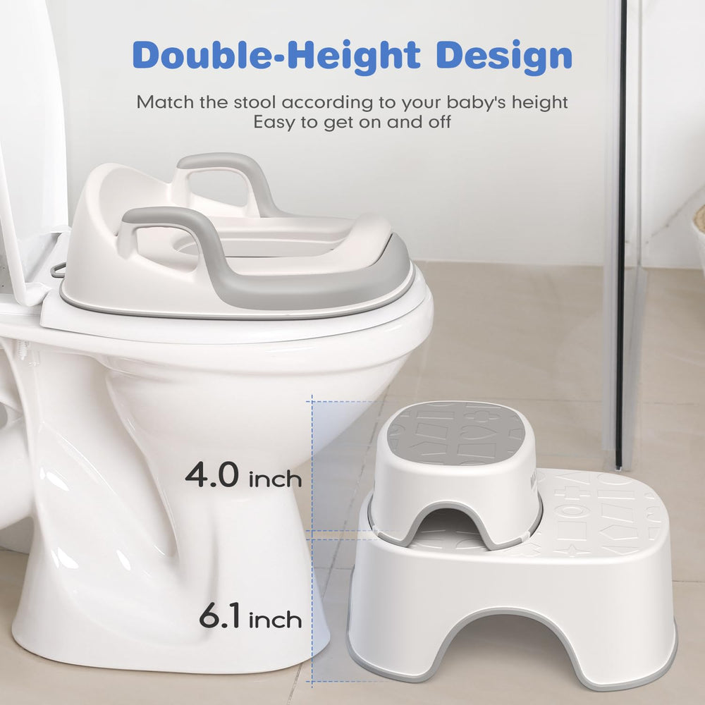 Maliton baby-potty-seat-handles provide secure grip for safe seating.