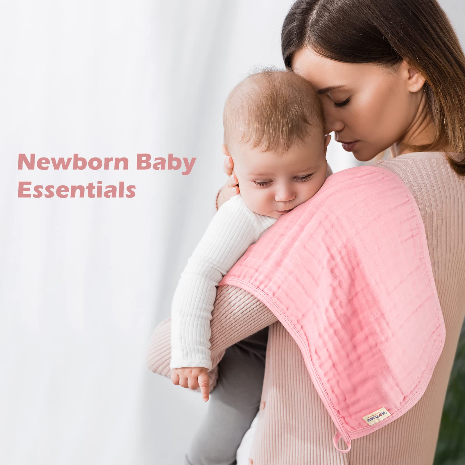 Maliton burp cloths as baby shower gift option.