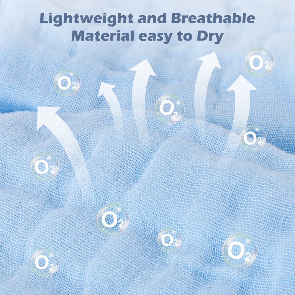 Maliton burp cloths gift-ready packaging suitable for baby showers.