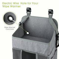 Maliton crib clip hooks hanging system demonstrates versatile mounting on playards.