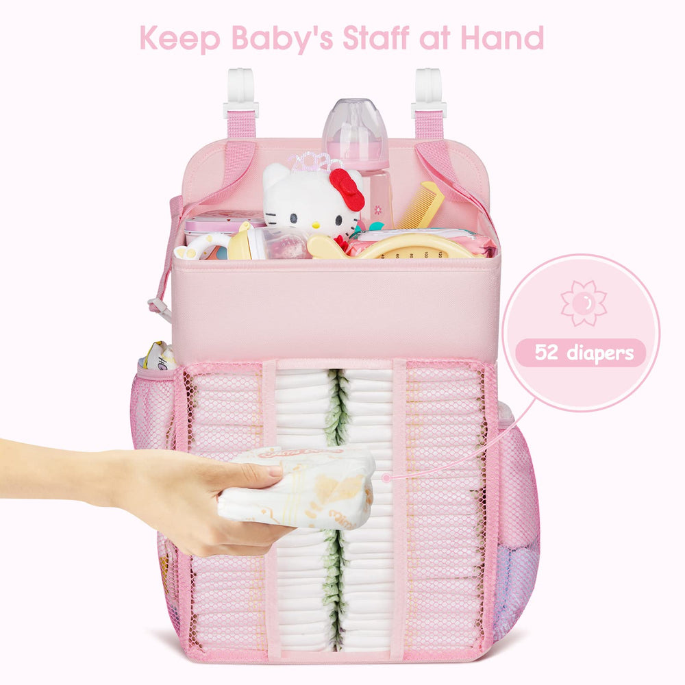 Maliton Diaper Caddy BPA-free 600D polyester ensures safe use