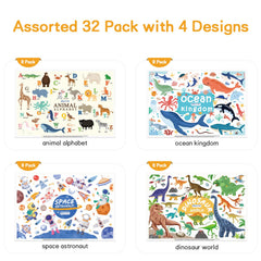 Maliton waterproof placemat surface makes spills easy to wipe away, at home or on the go